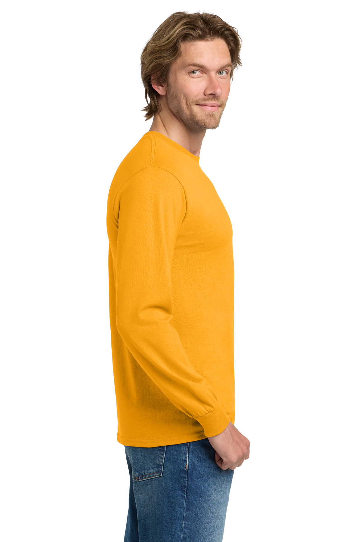 Gildan - Heavy Cotton 100% Cotton Long Sleeve T-Shirt. 5400 204