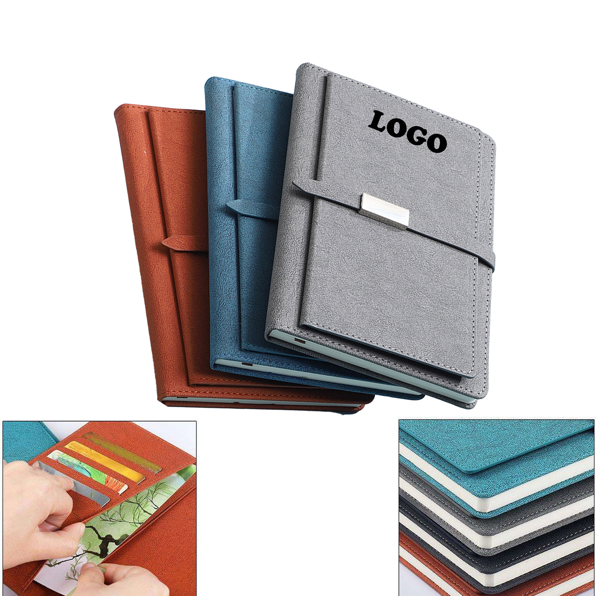 MOQ 10 pcs Buckle Closure Diary 1