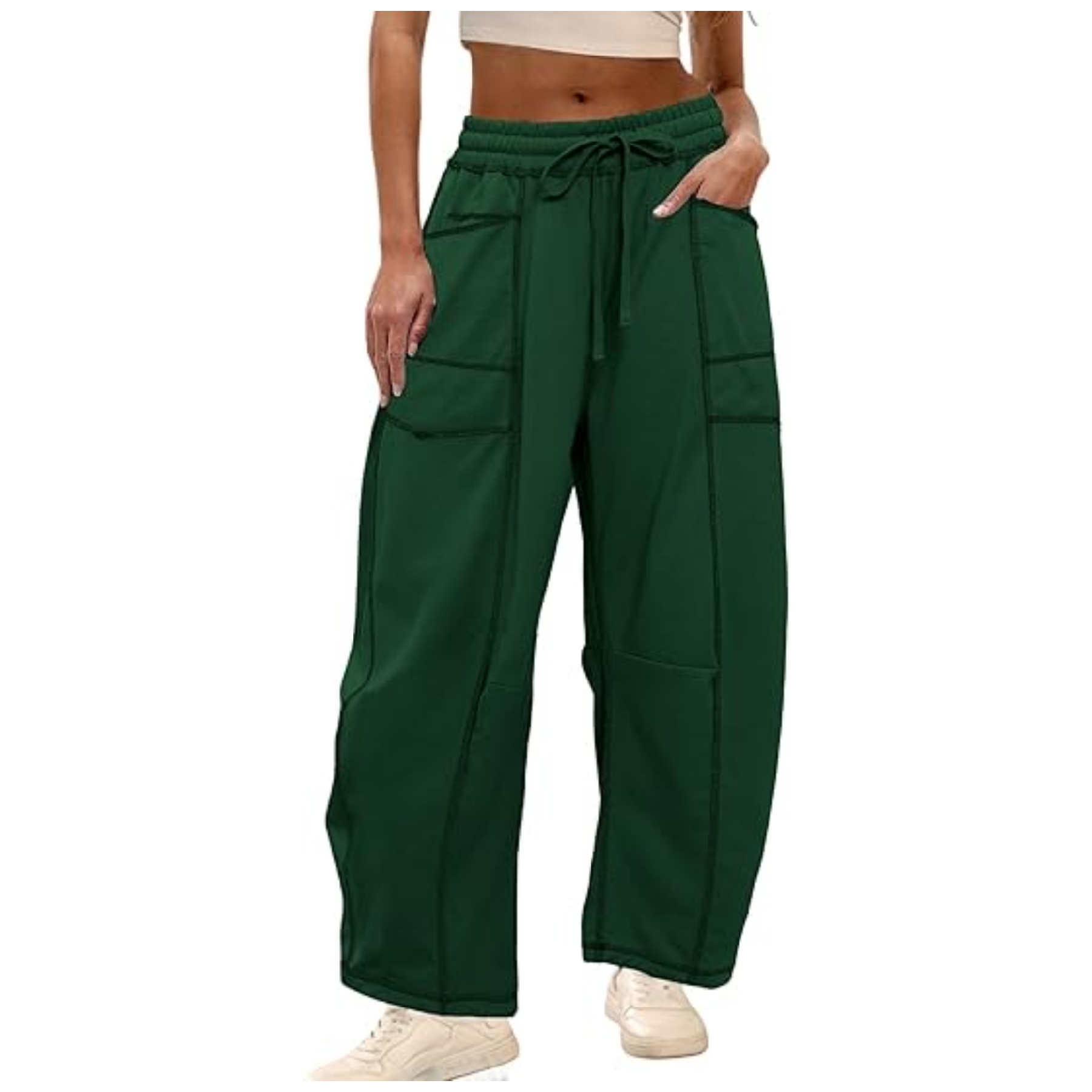Womens Baggy Barrel Pants 2