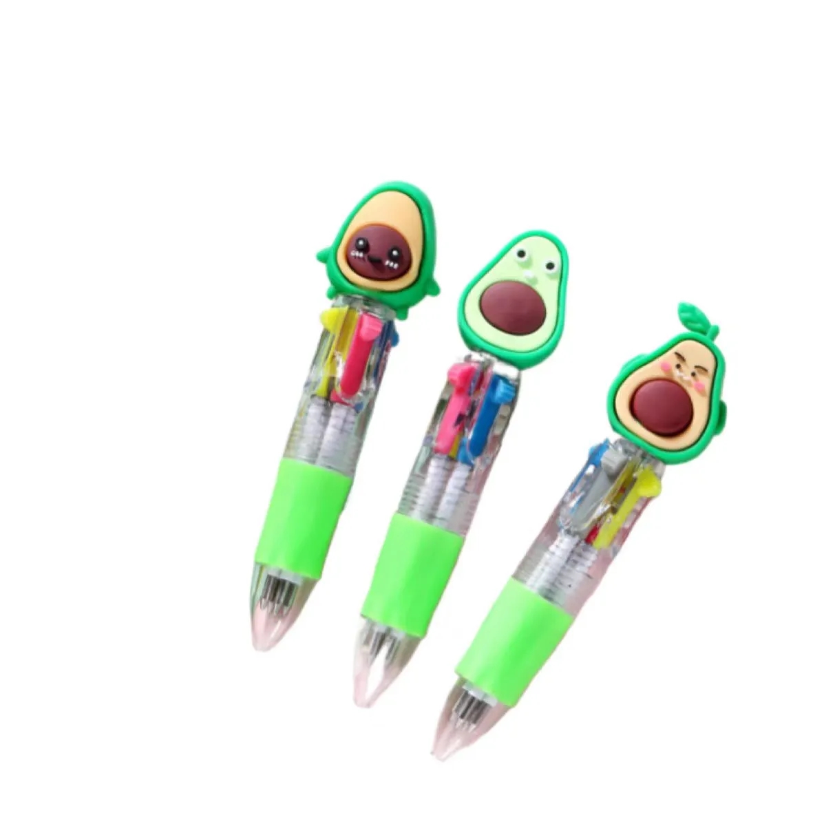 Mini Cute Cartoon Four Color Ballpoint Pens 1