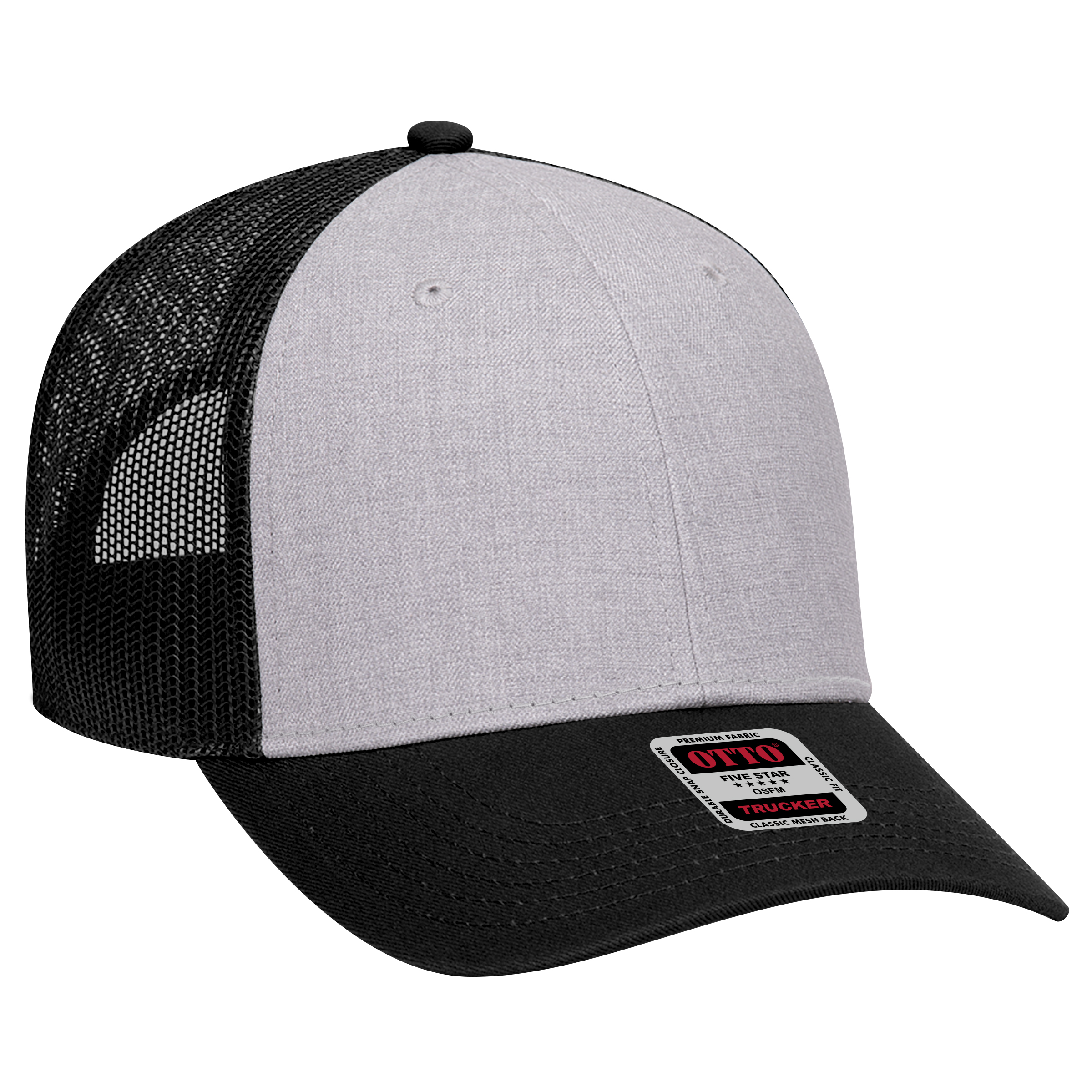 OTTO CAP® 6 Panel Low Profile Mesh Back Trucker Hat 75