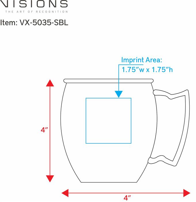 Moscow Mule Mug - Matte Black 2