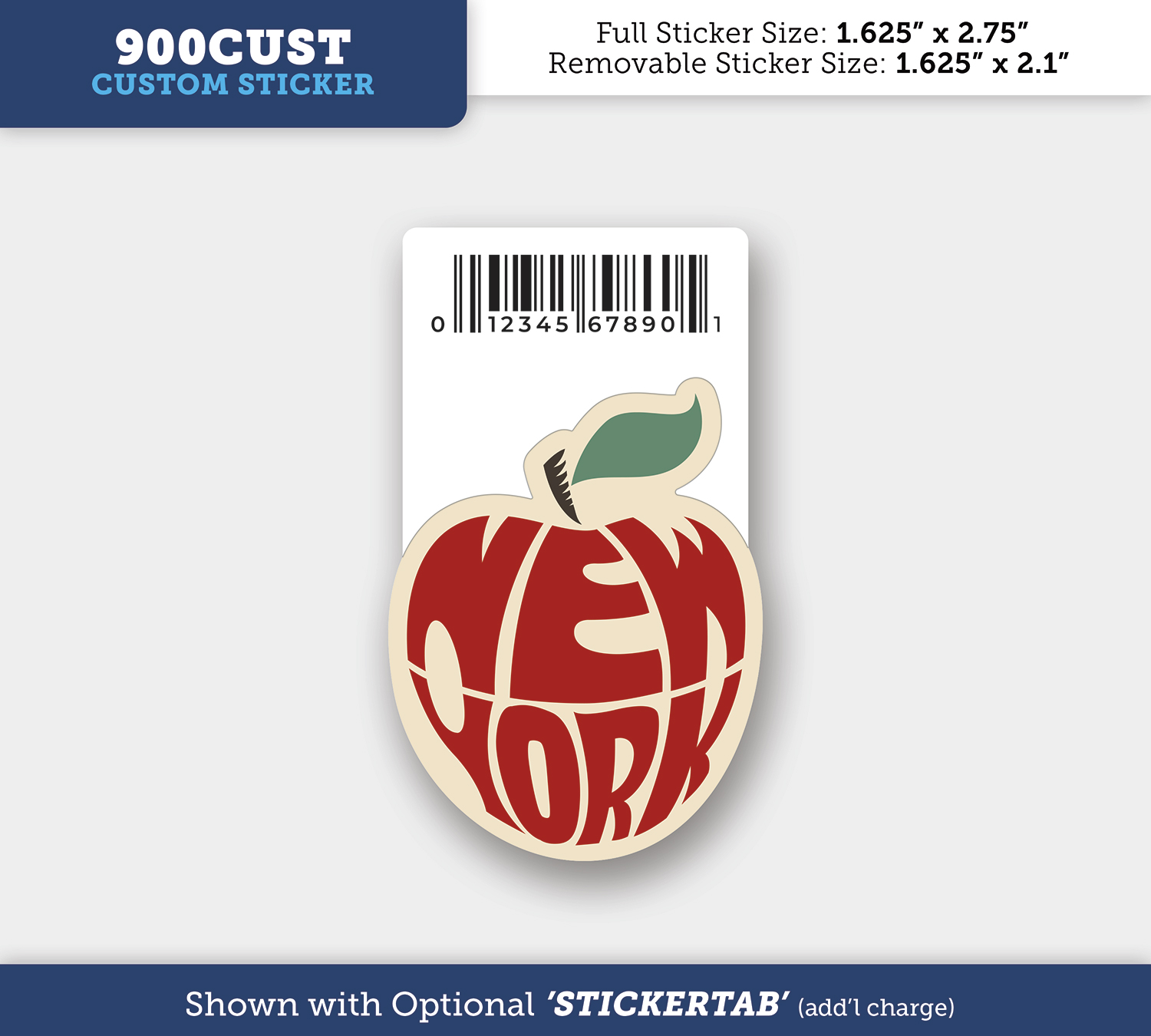 Removable Writeable Matte Sticker <5 Square Inches 2