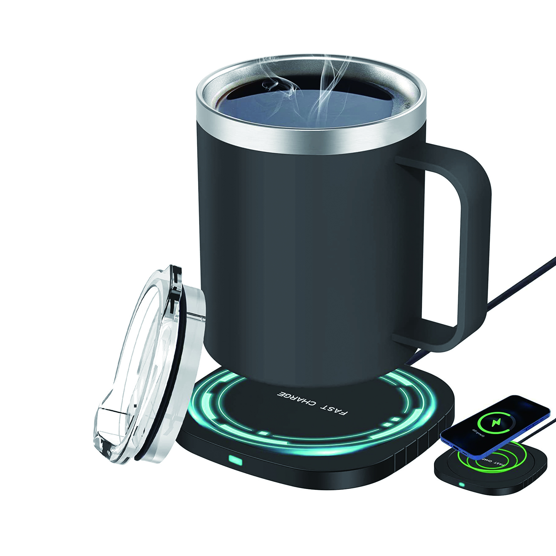 Wireless Charger Coffee Mug Warmer 2