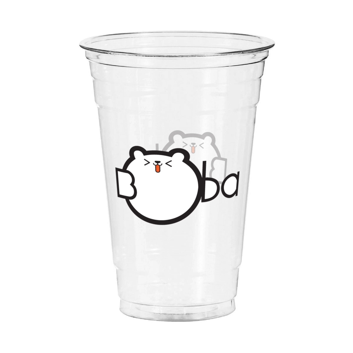 20 oz Clear Plastic Cup 3