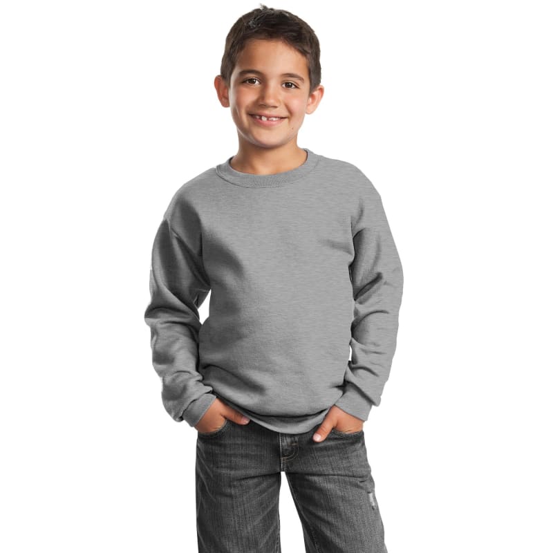Port & Company Youth Core Fleece Crewneck Sweatshirt. 56