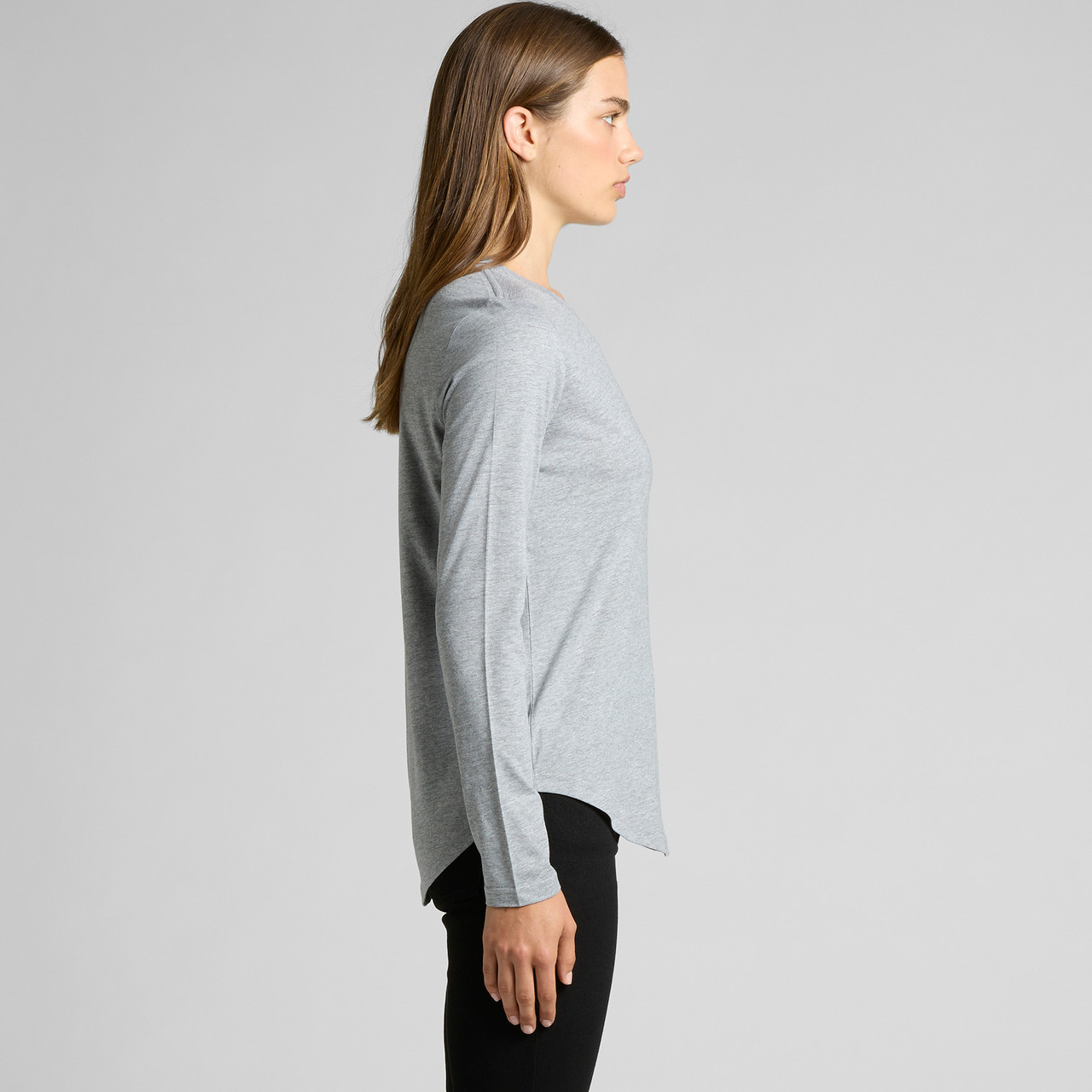 Wo's Curve L/S Tee | 4055 2