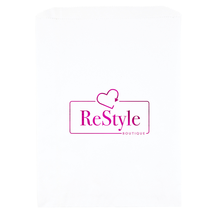 10W x 13H Merchandise Bag - Foil Print