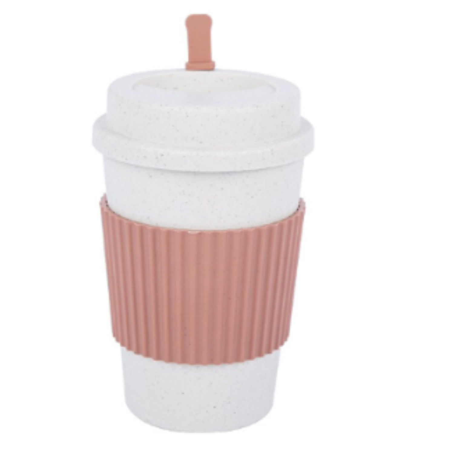 13oz Eco Friendly Portable Wheat Straw Travel Cup 4