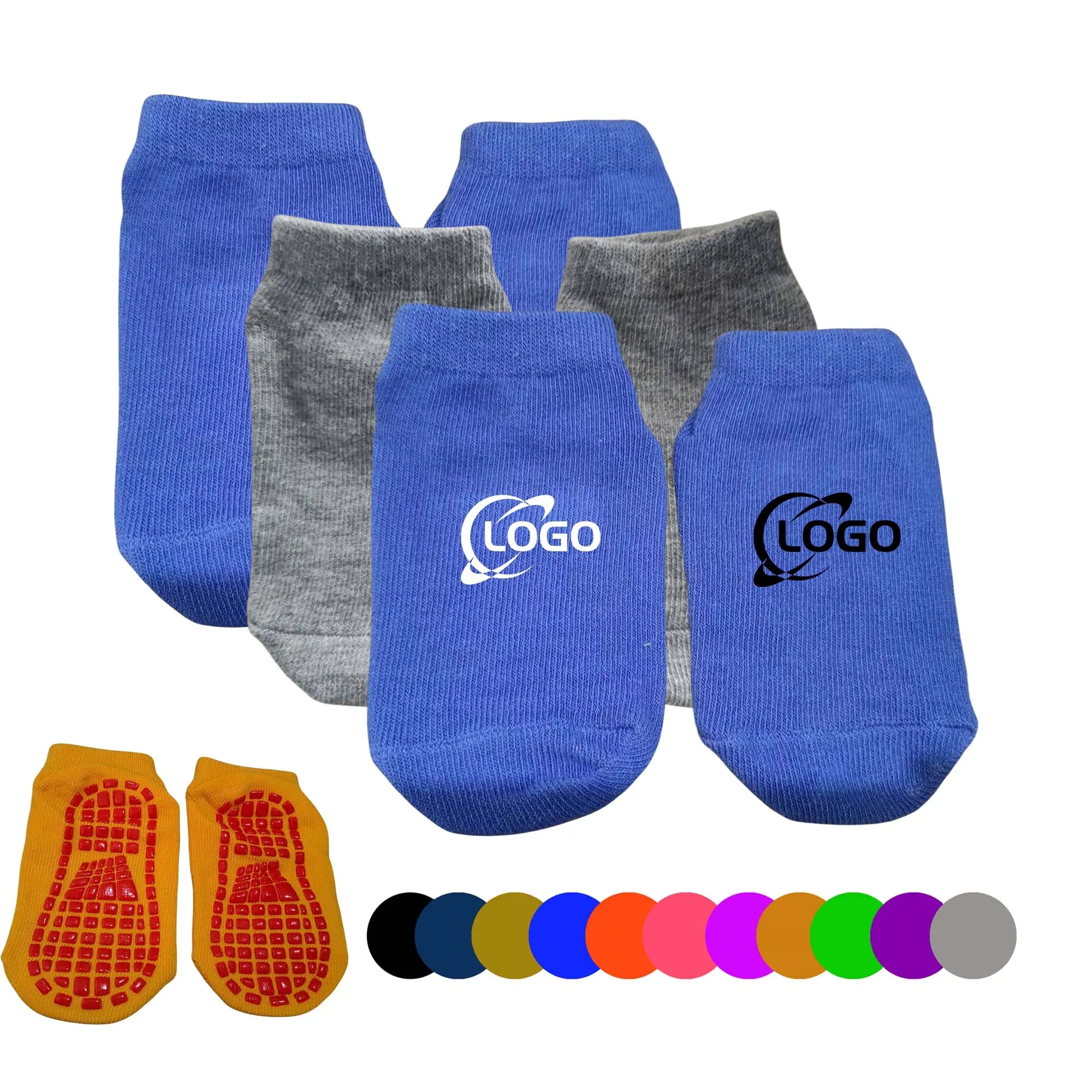 MOQ 20pairs Anti-Slip Kids Trampoline Floor Sock 3