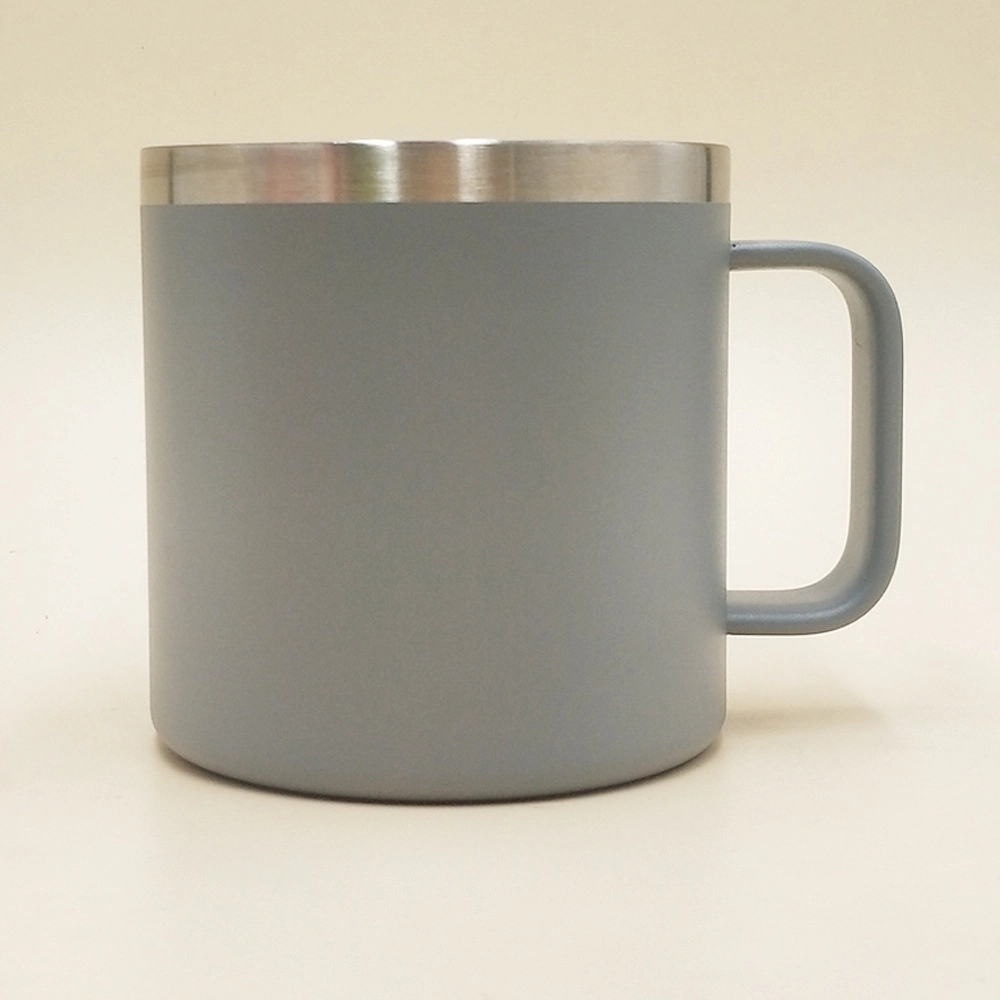 12 oz Stainless Steel Insulated Coffee Mug with Handle 8