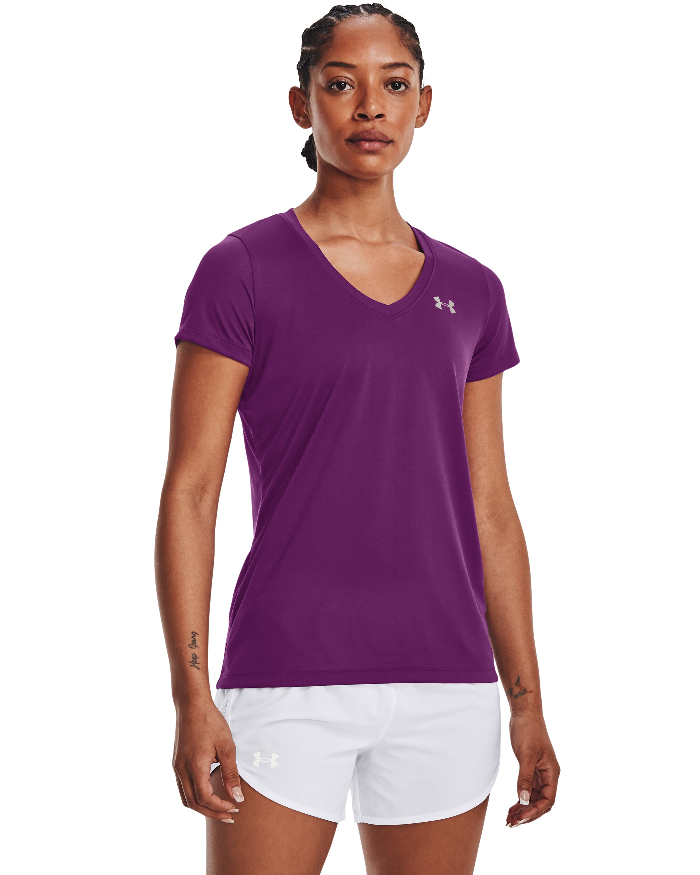 UA Tech Women's V-Neck 15