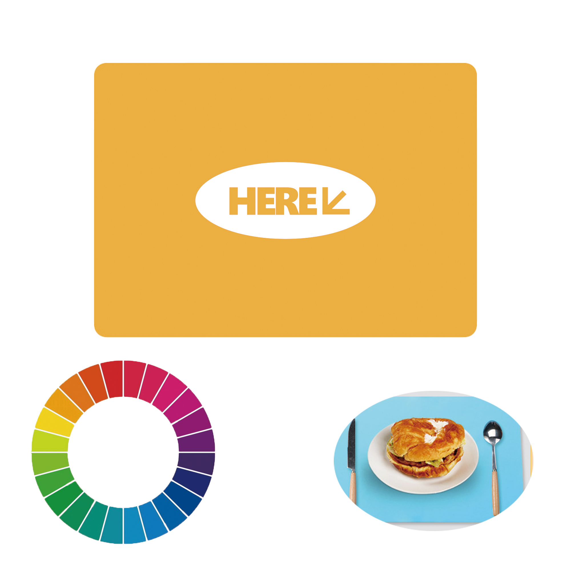 Food Grade Silicone Placemat 3