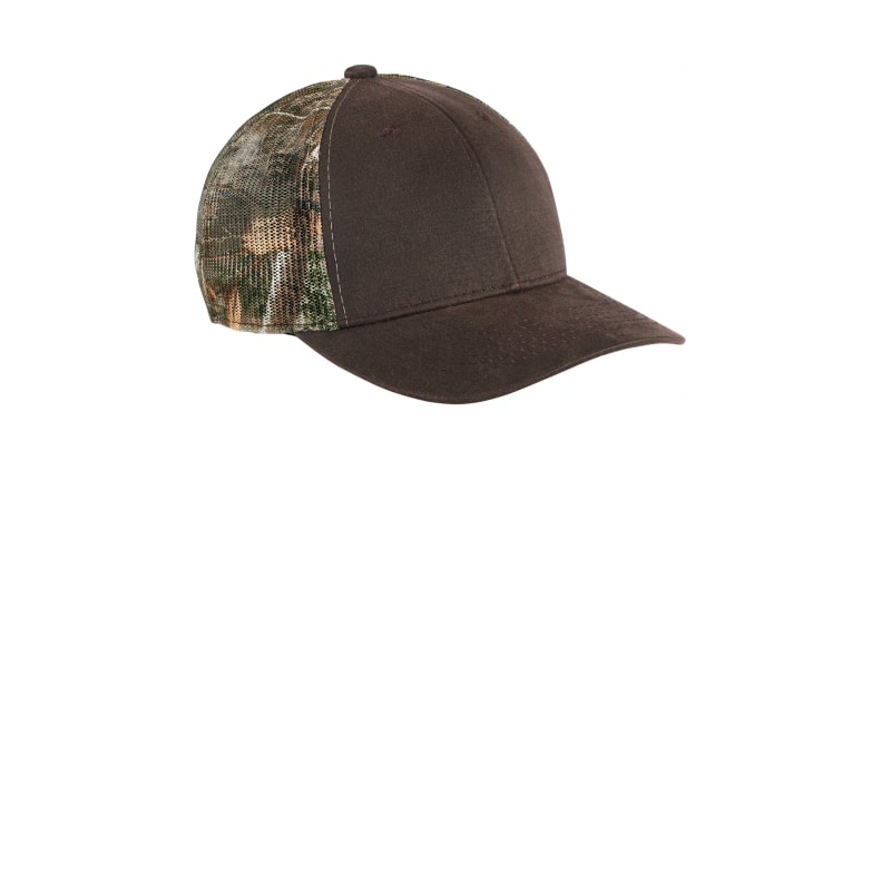 Port Authority Pigment Print Camouflage Mesh Back Cap 4