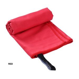 Towel With Silicone Storage Bag 11