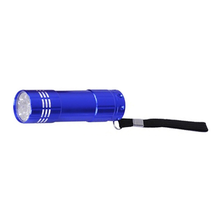 9 LED Lights W/Aluminum Body Wrist Strap And Batteries Included 8