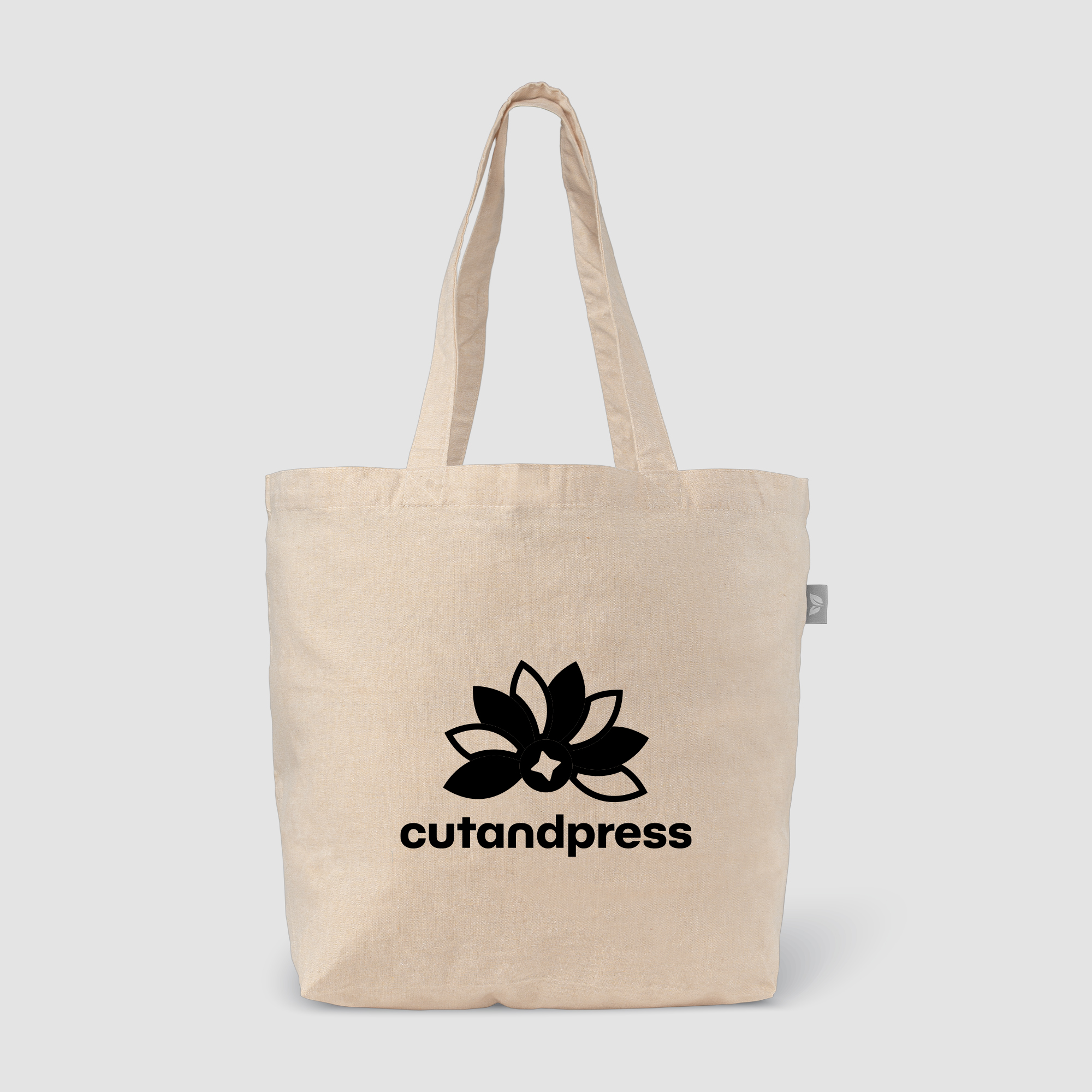 Budget Shopper Tote - 5 oz. Recycled Cotton Blend 3