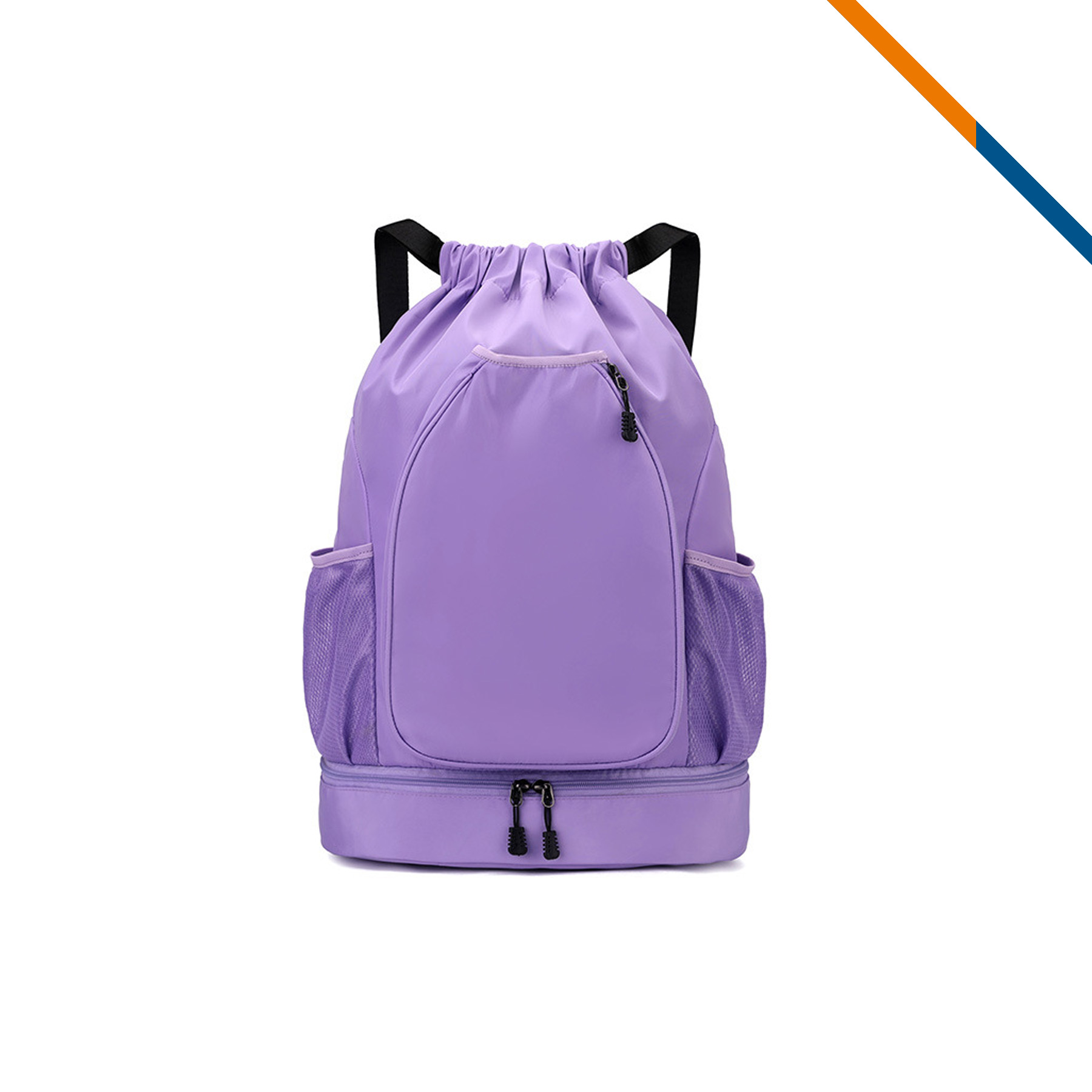 Kylin Sports Racket Drawstring Backpack 8