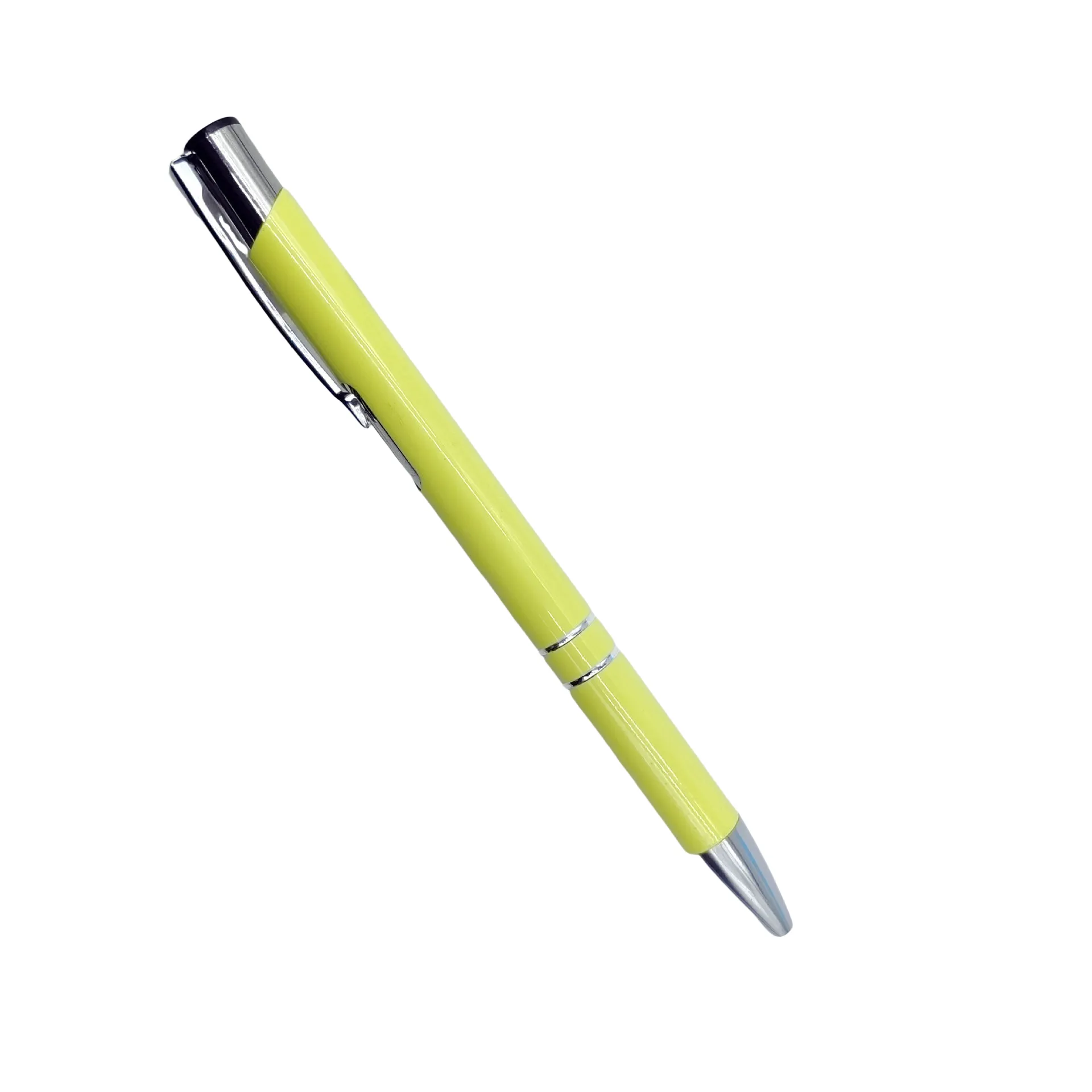 Aluminum Click Ballpoint Pen 5.75 Inch 6