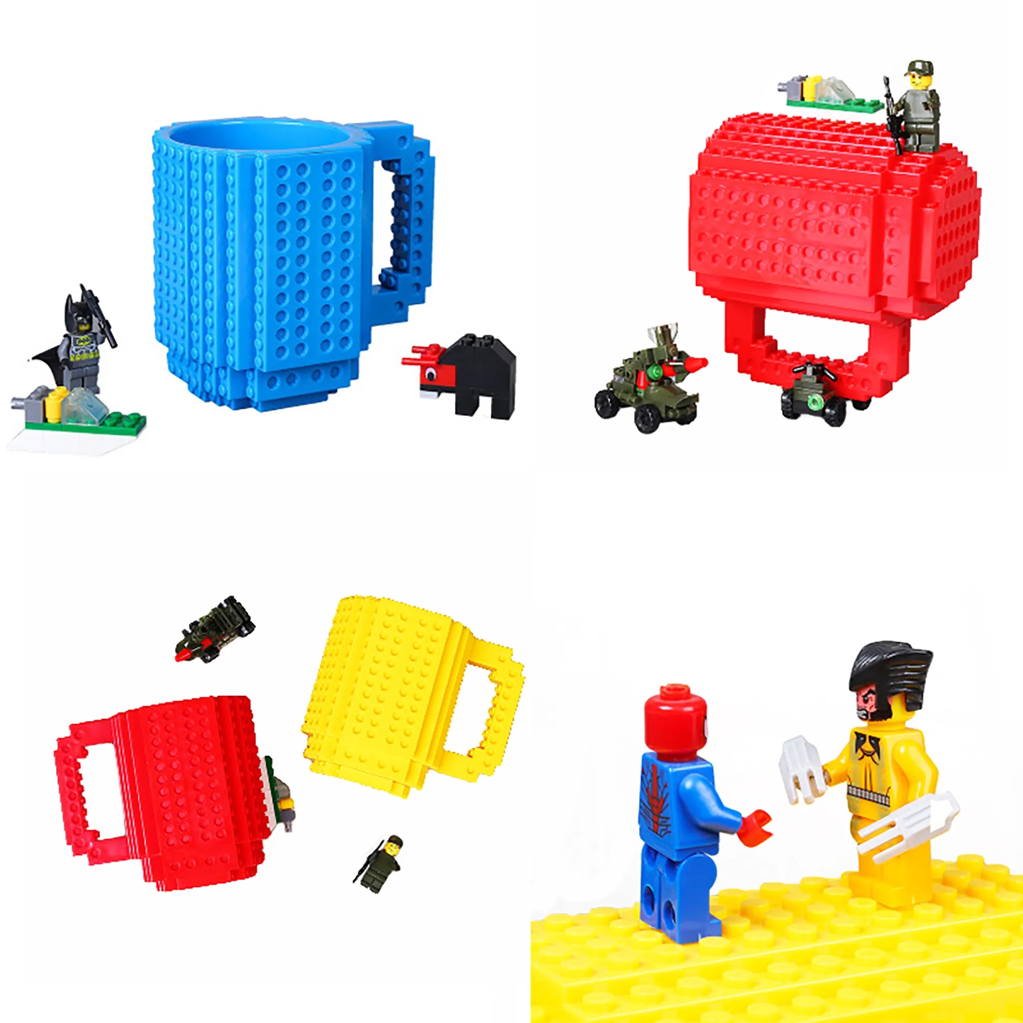 Creative DIY Lego Building Block Mug 1