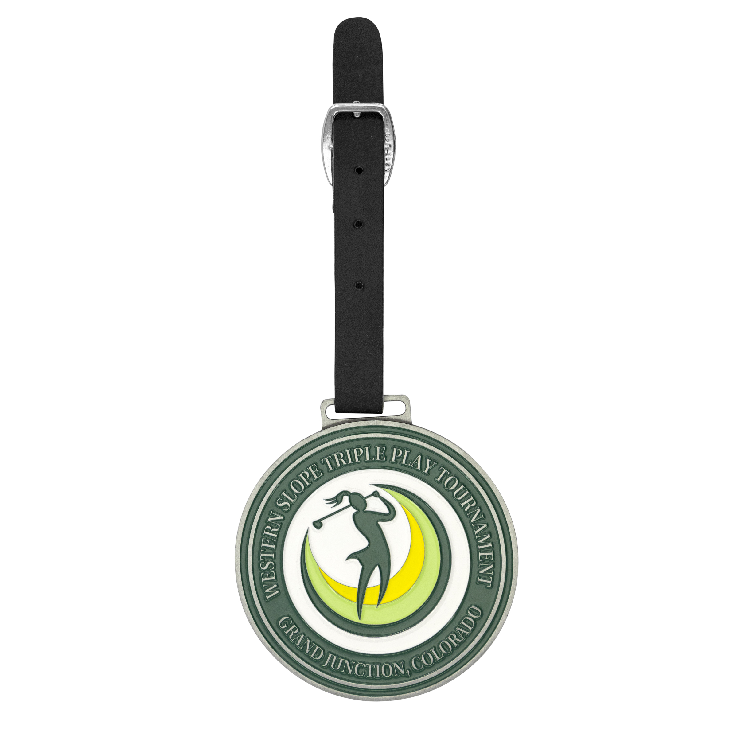 Custom Die Cast Golf Bag Tag (2.5") 24