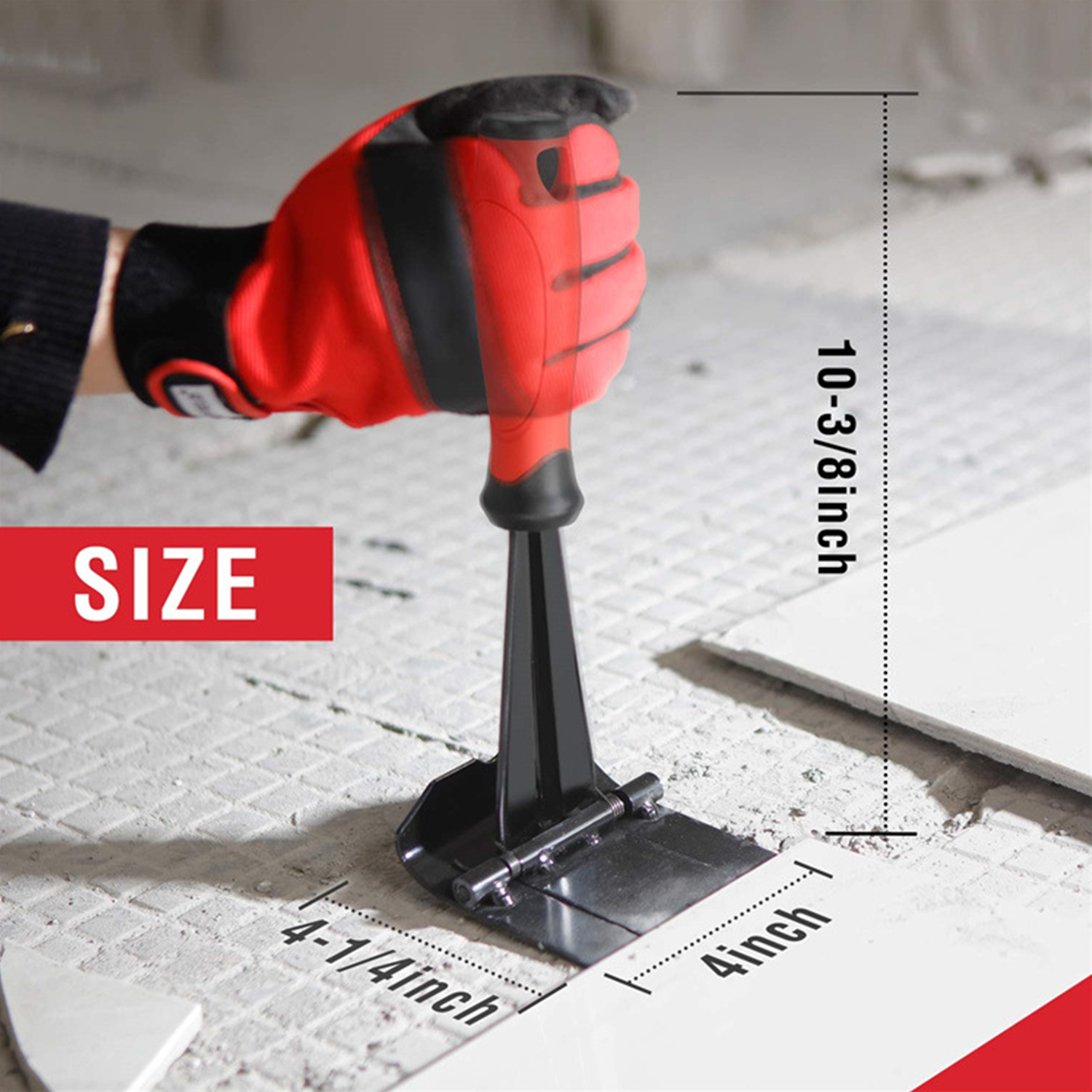 Household Floor Pry Bar - Stainless Steel Nail Puller Tool 1