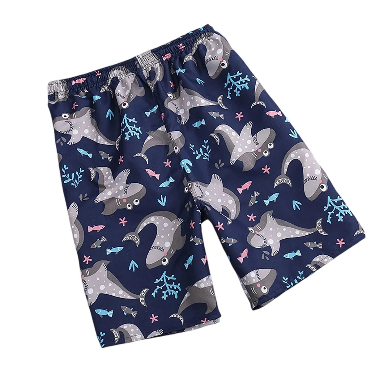 Polyester Beach Shorts with Adjustable Drawstring Waist 5