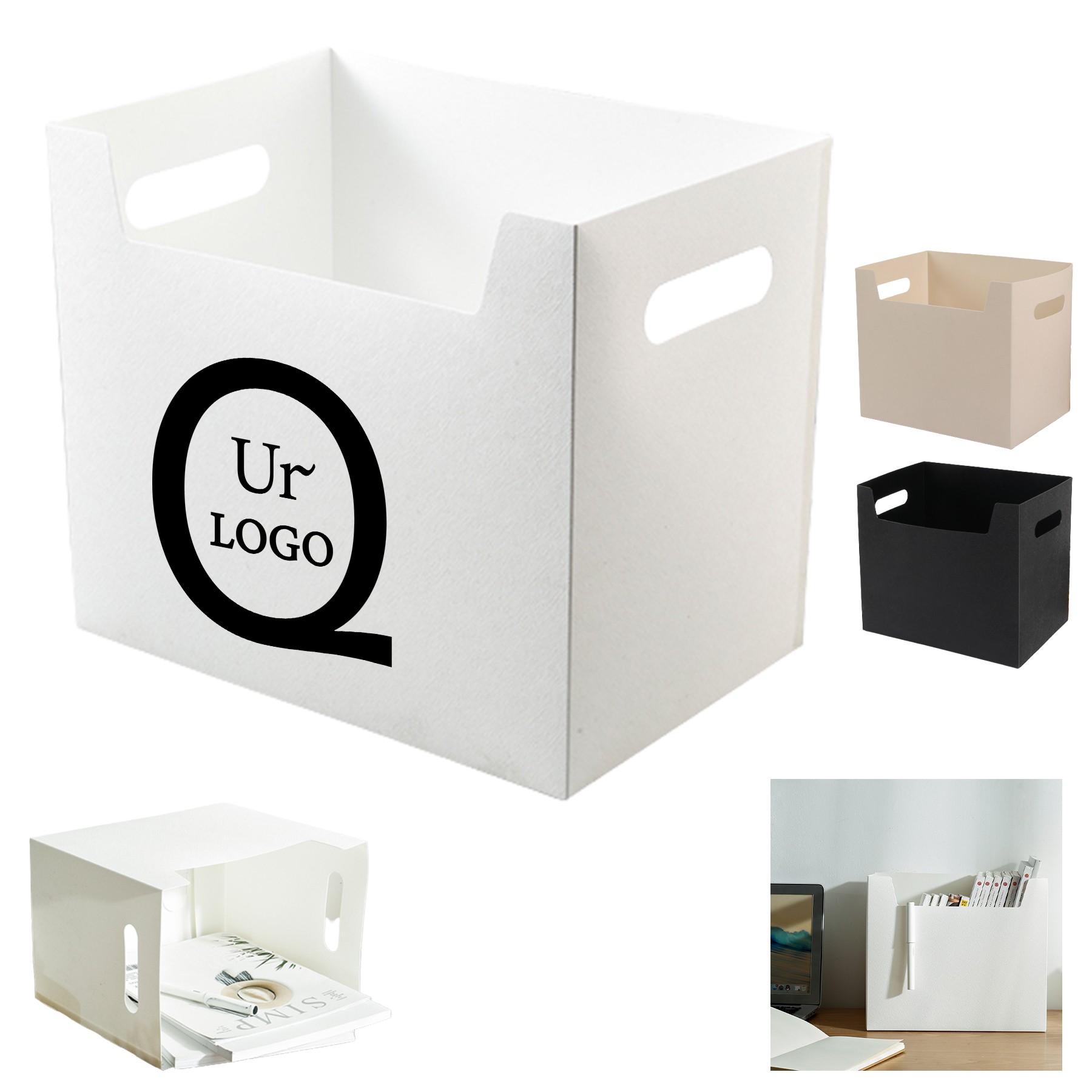 Desktop Document Folding Storage Box