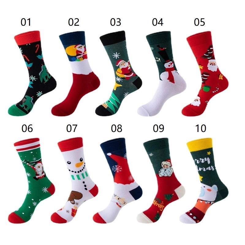 Christmas Cotton Socks 11
