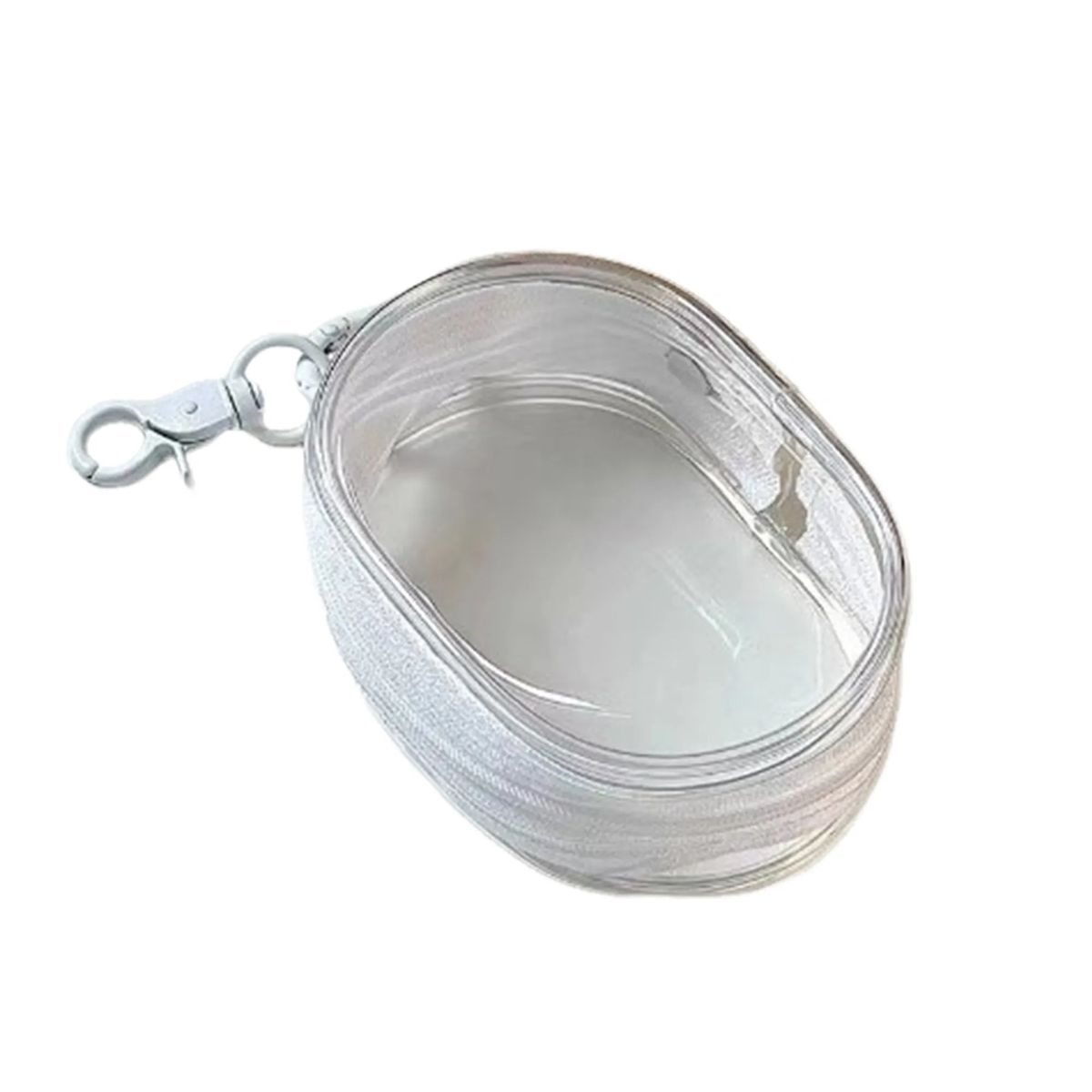 PVC Clear Lid Headphone Carry Pouch 2