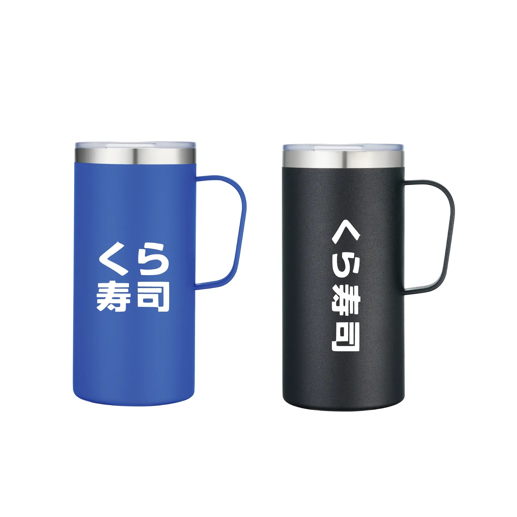 20oz Powder Coated Stainless Vacuum Camp Mug