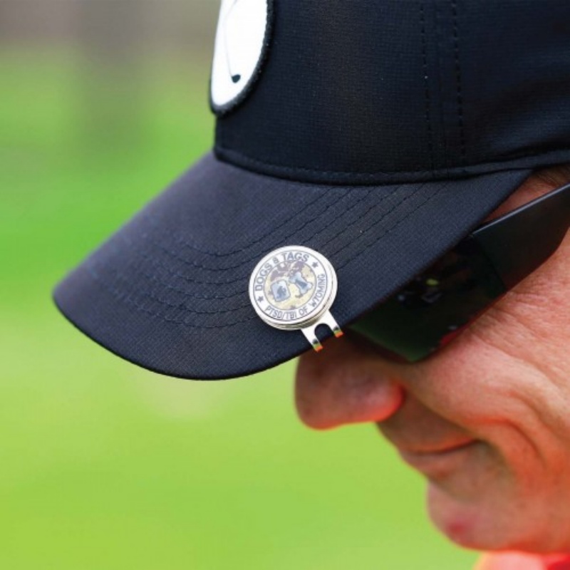 Golf Ball Marker Magnetic Hat Clip 1