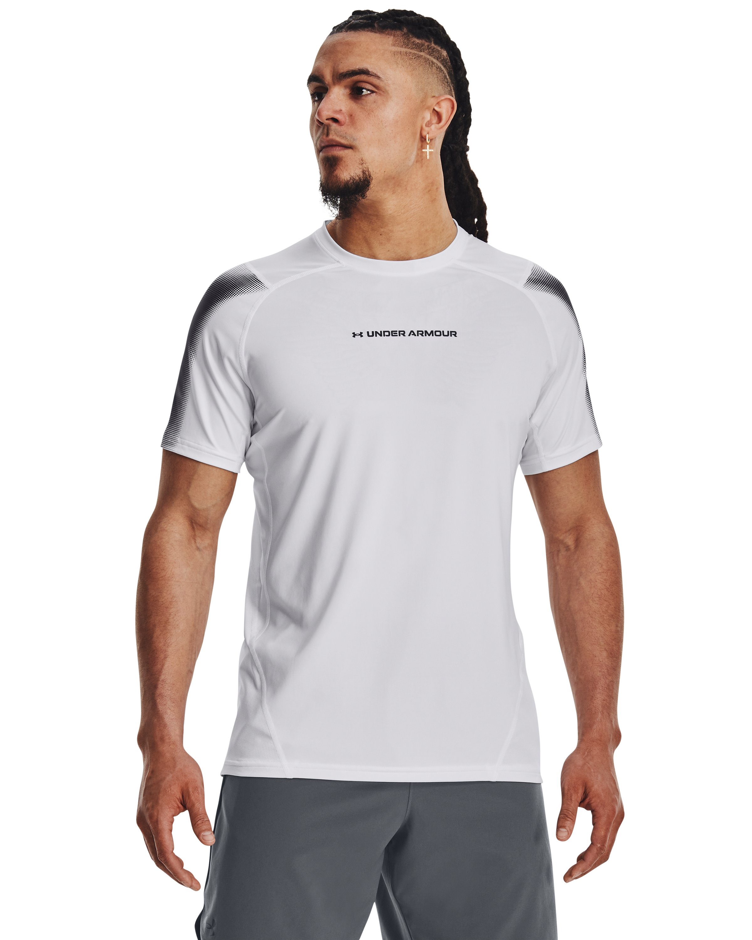 Men's HeatGear Fitted Short Sleeve 3