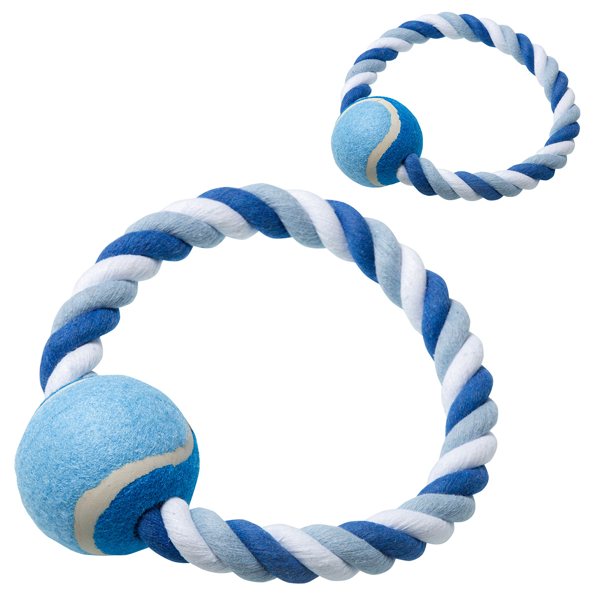Circlet Rope Ring & Ball Pet Toy 3