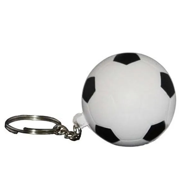 Customized Soccer Ball Stress Reliever Keychain 1