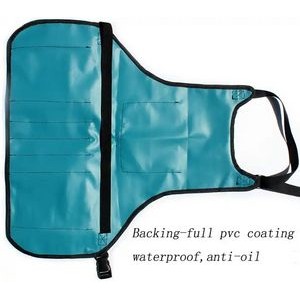 600 Denier Poly Waterproof Garden Apron with Pockets 3