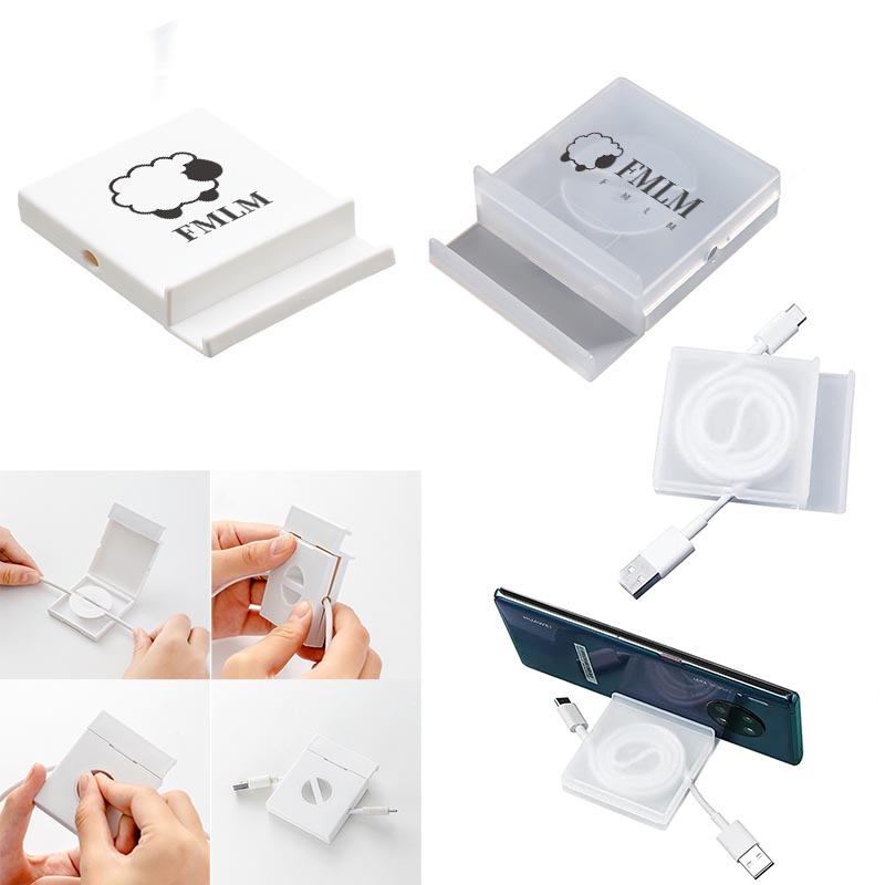 Cable Organizer With Phone Holder 3