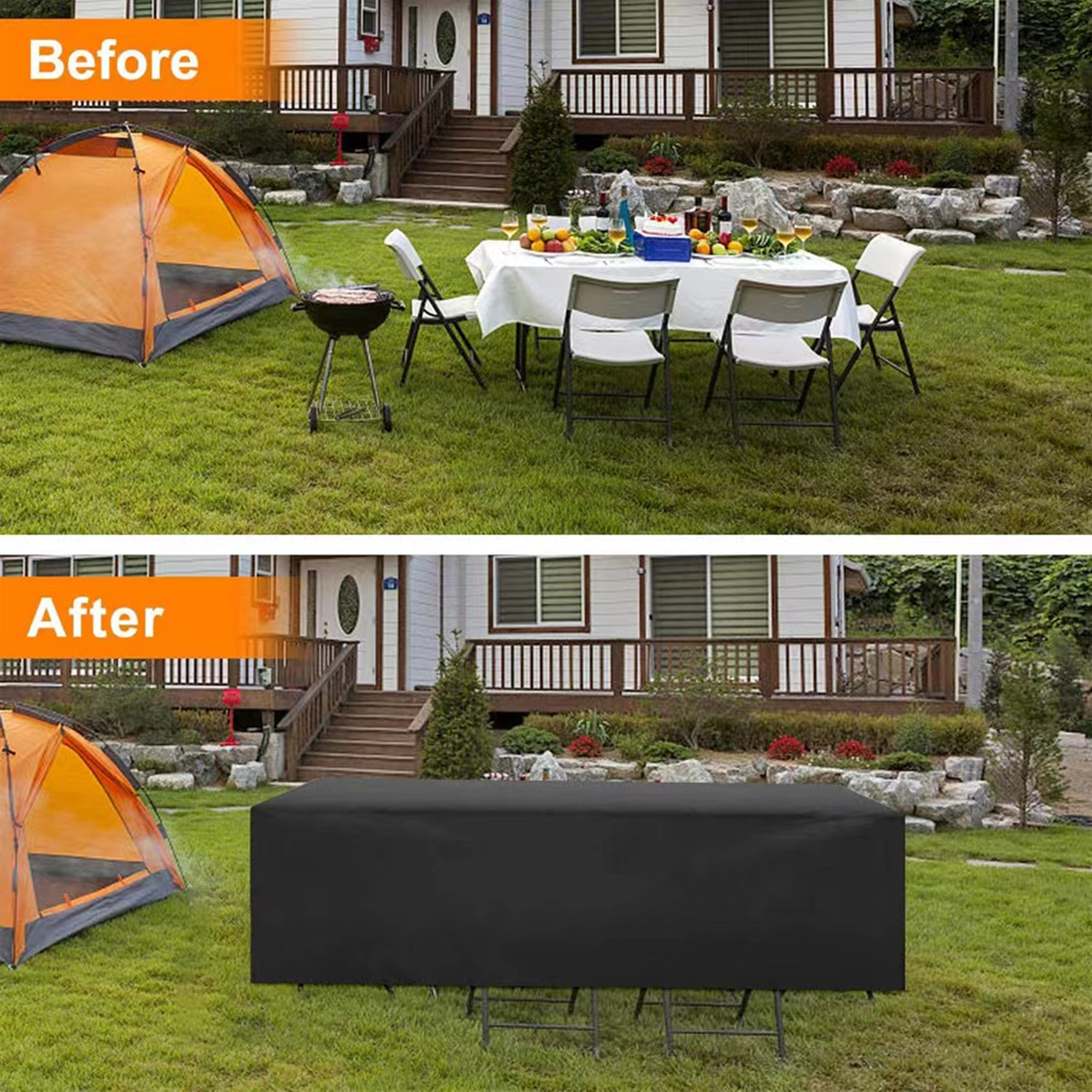 Outdoors Table And Chairs Covers 5