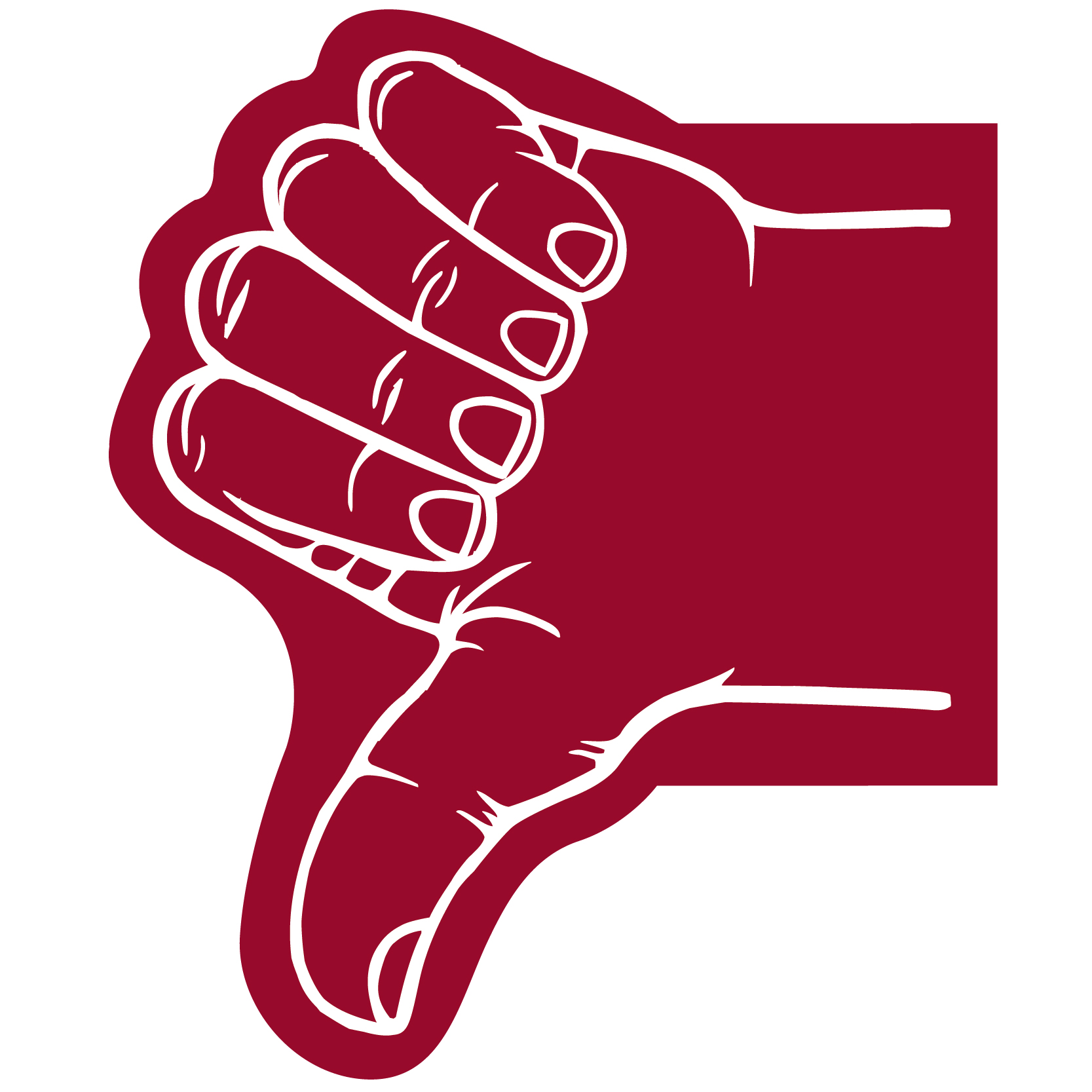 Thumb Foam Hand Mitt 2