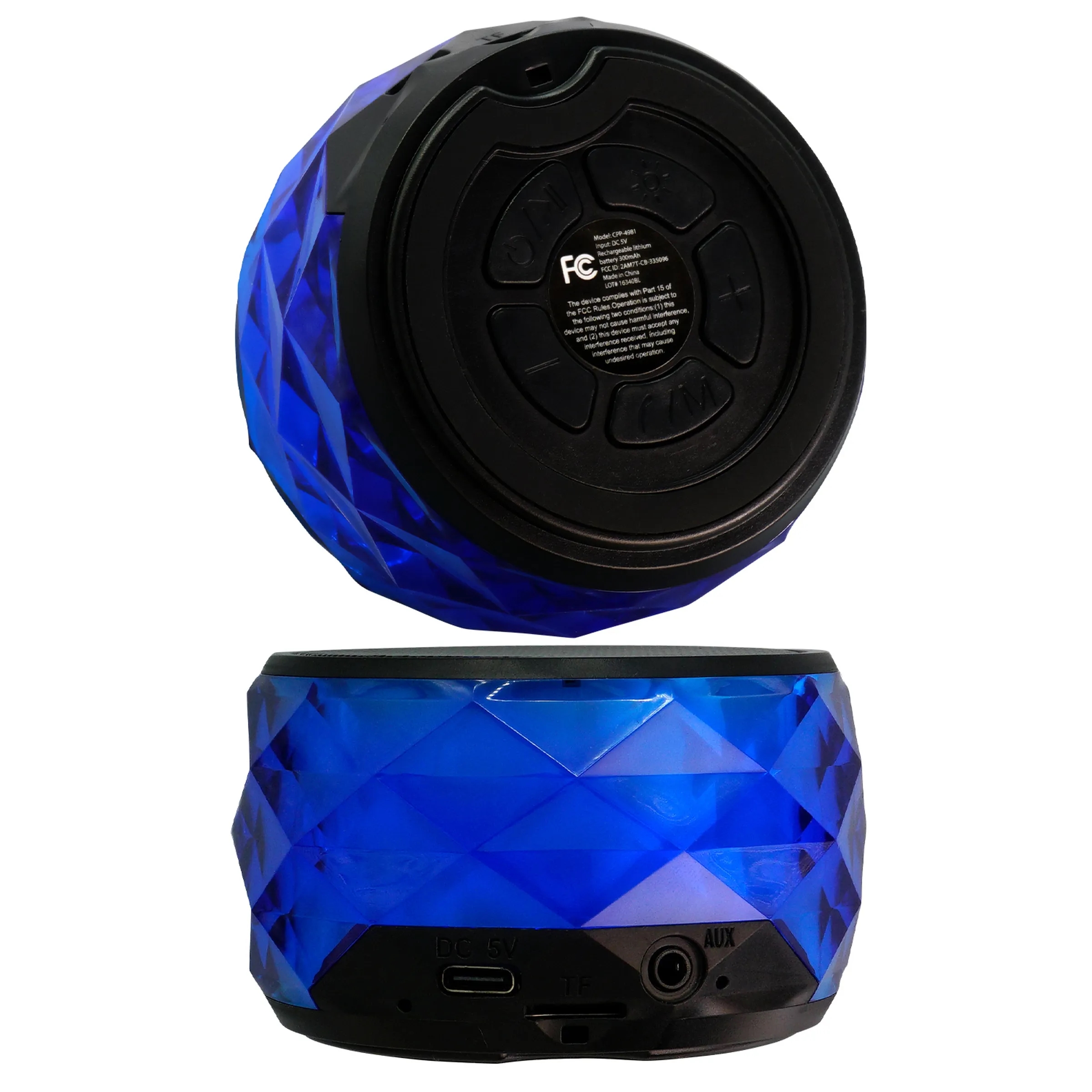 Mini Diamond Bluetooth Speaker 5