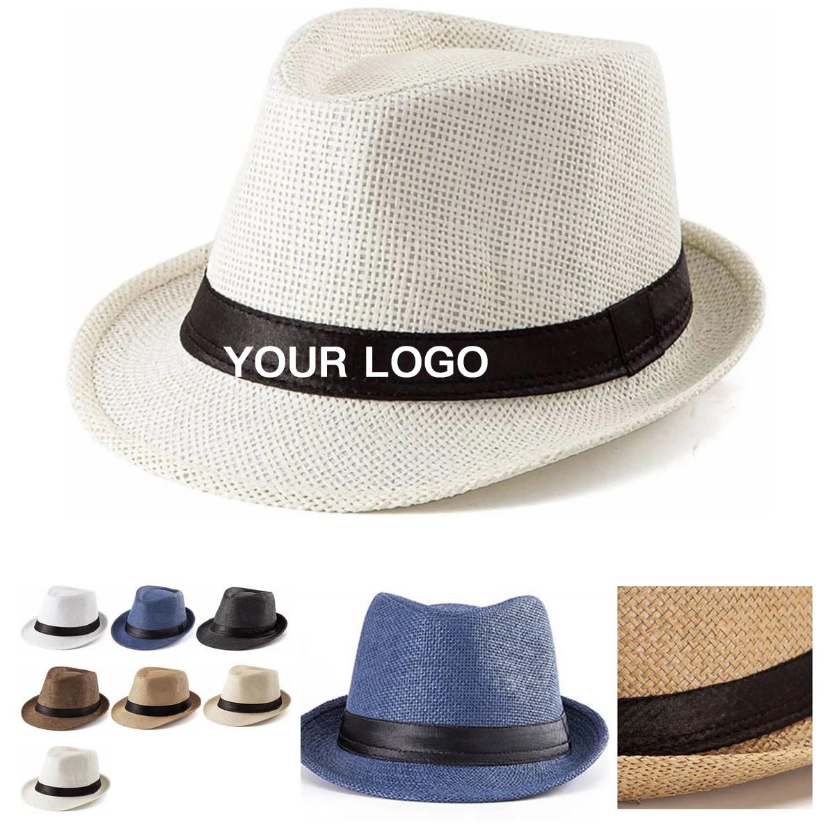 Breathable Papyrus Straw Travel Hat 10