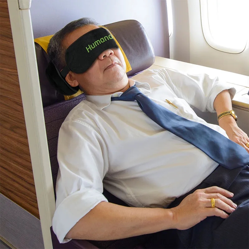 ComfyCloud 2-in-1 Travel Pillow with Sleep Mask 4