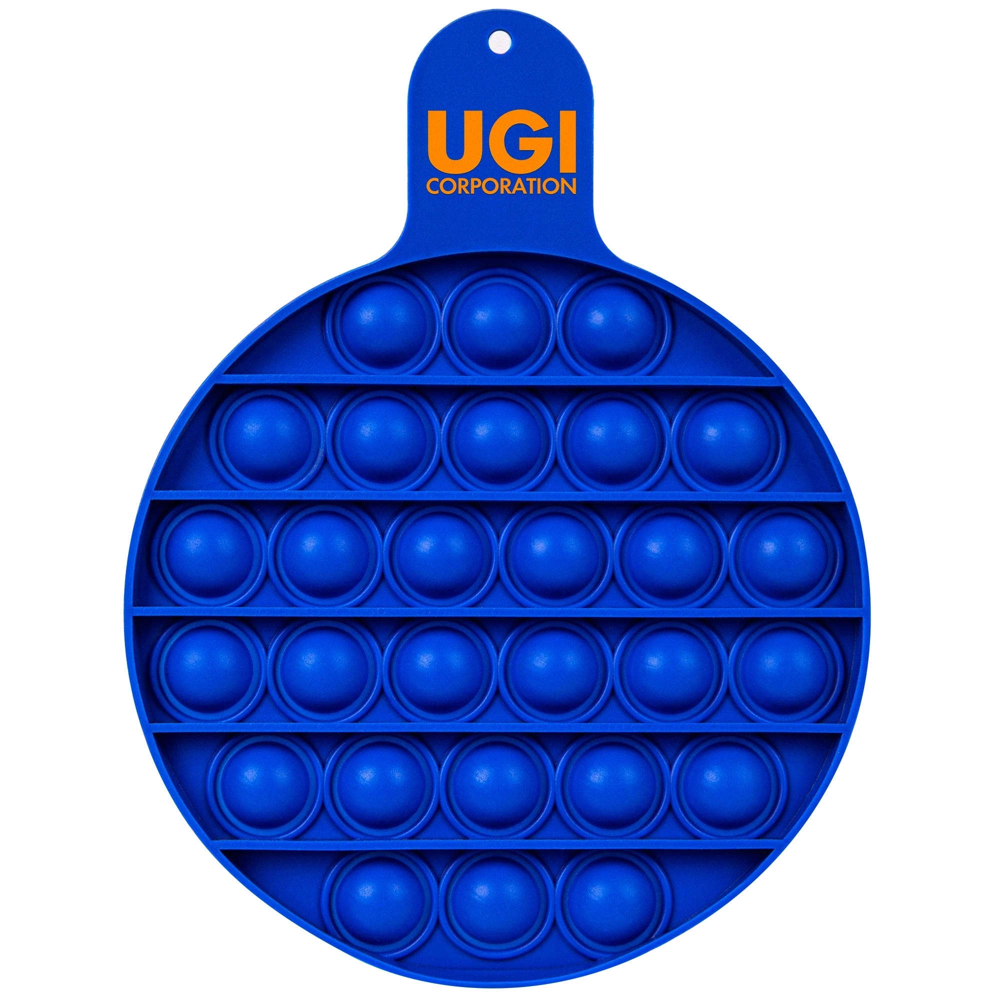 Round Fiddle Popper Silicone Sensory Toy 2