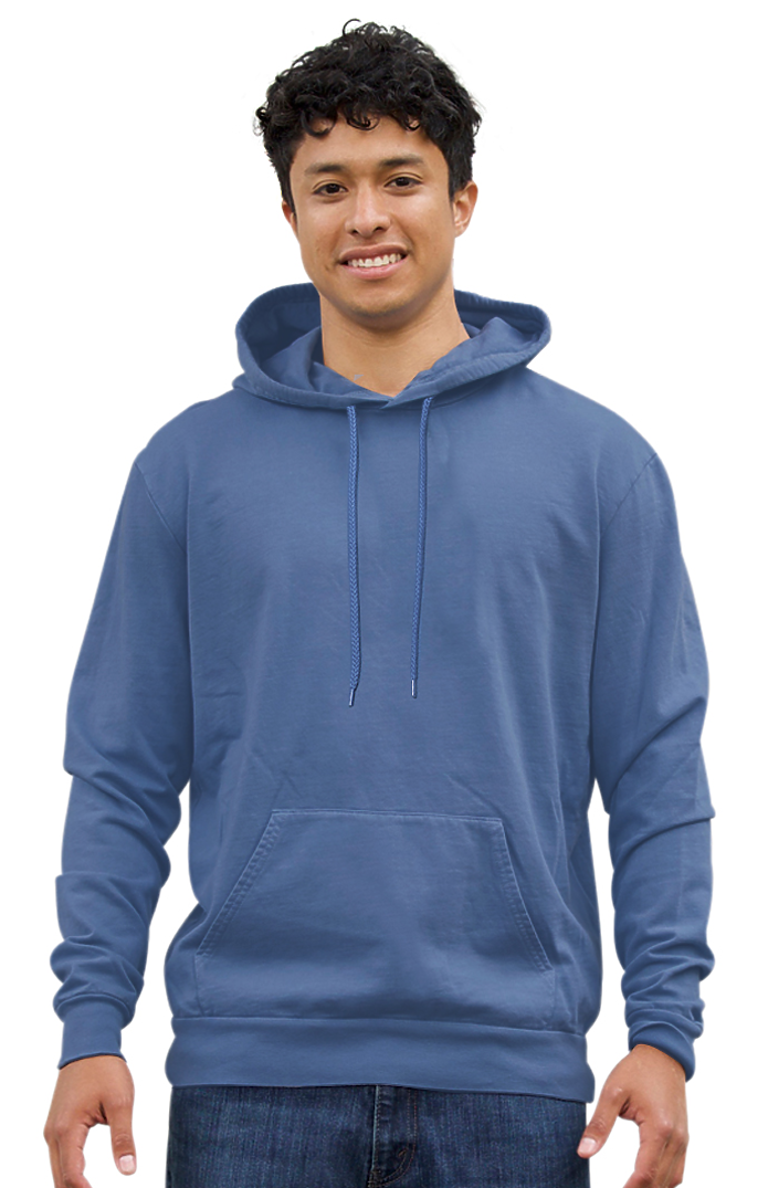 Unisex Vintage Pigment Dyed Fleece Pullover Hoody 3