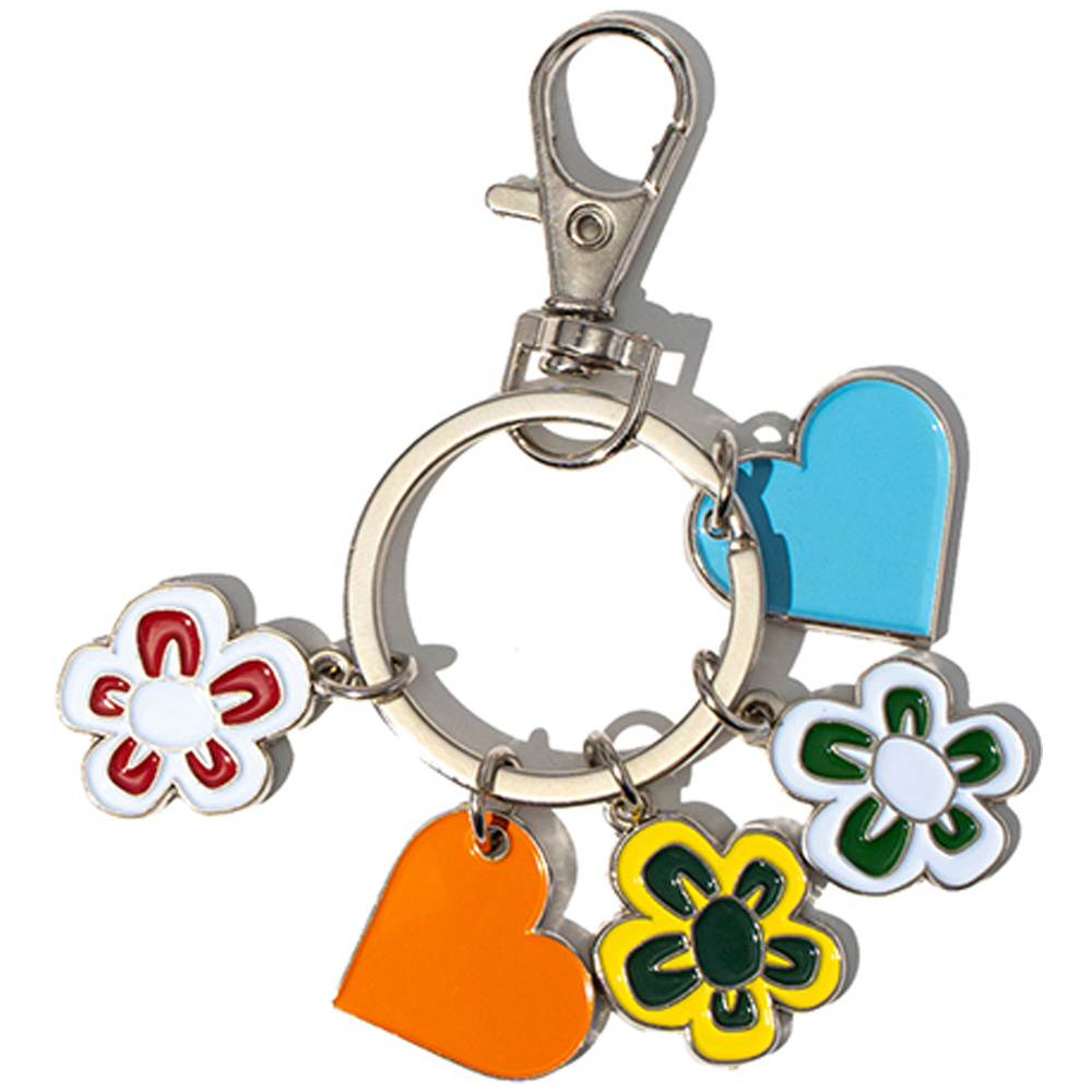 Diestruck Charm Keychain: 5 Charms 2