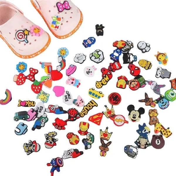 Custom Molded PVC Croc Shoe Charms 3