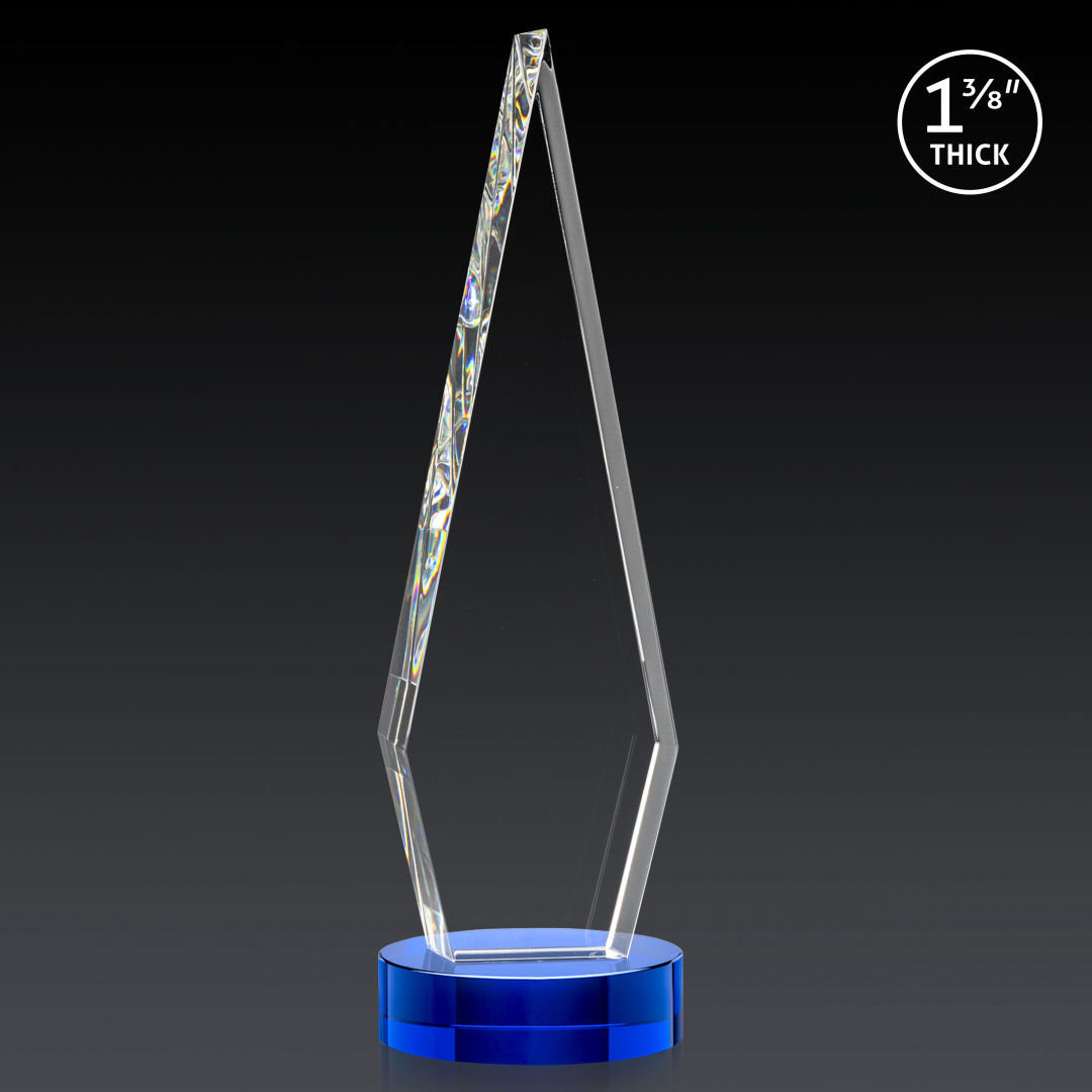 Springfield 3D Award on Stanrich Base - Blue 3