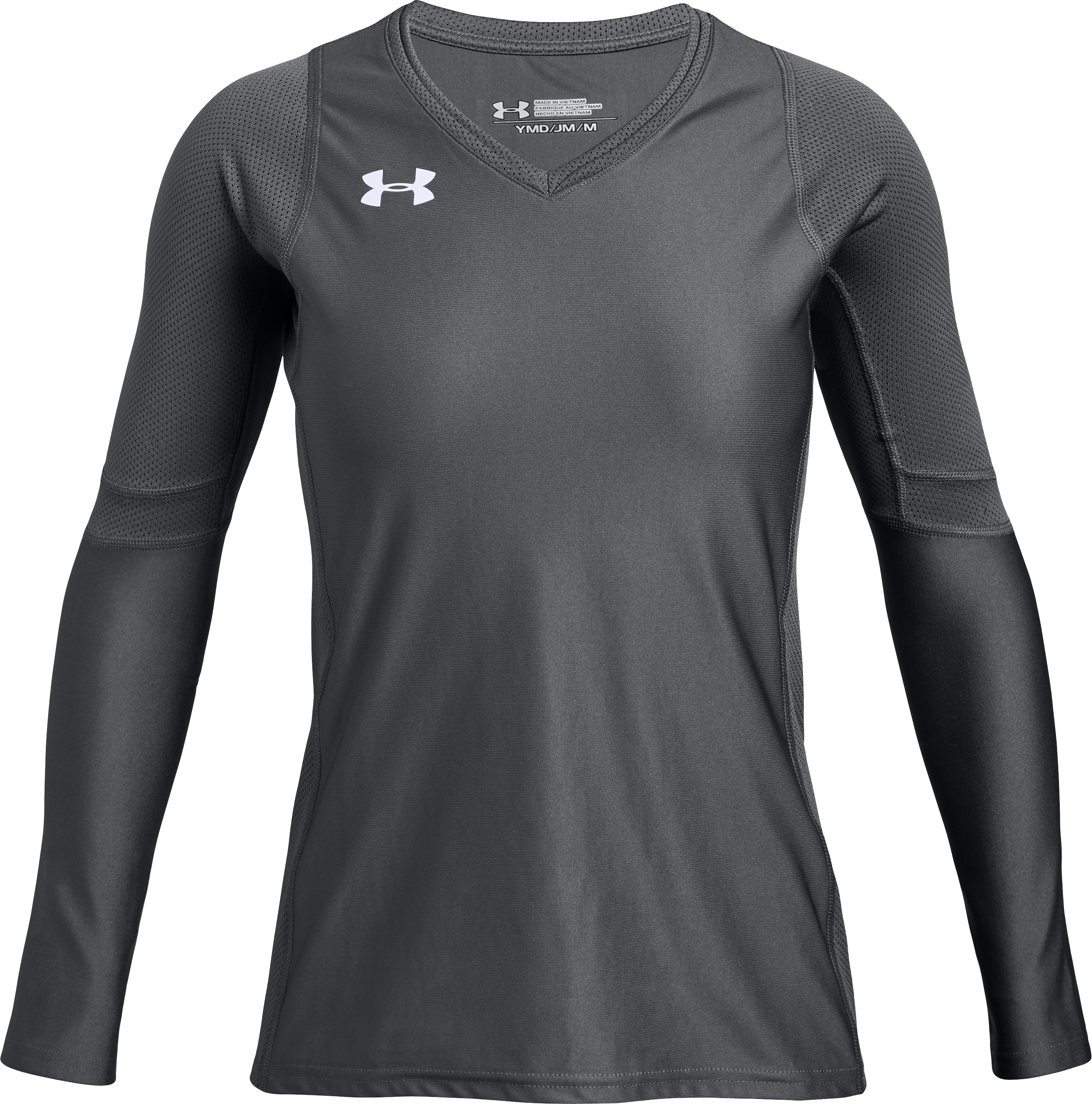 Girls' UA Volleyball Powerhouse Long Sleeve Jersey  3