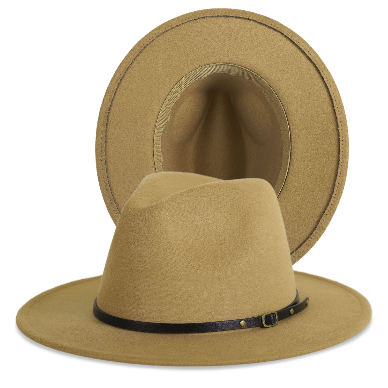 Fedora Hat w/Thin Belt Band 10