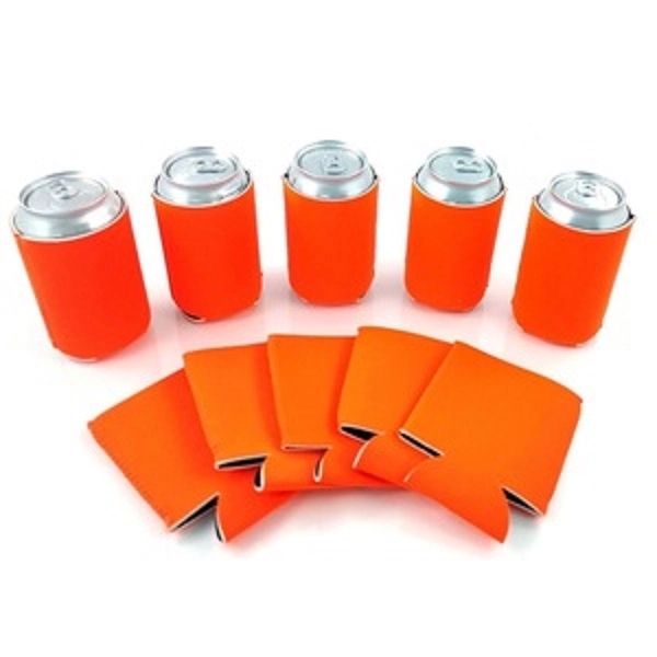 Elastic can cooler, custom koozie with logo imprint 4